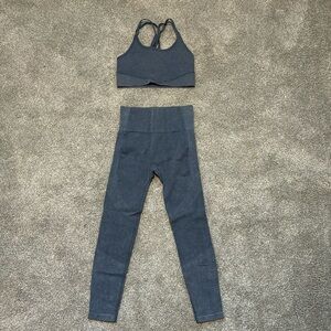 Women’s JoyLab Blue Ribbed Sports Bra